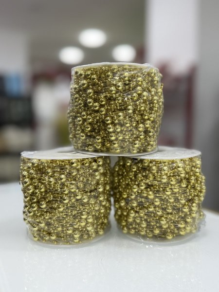 حبل لولو ذهبي L-4